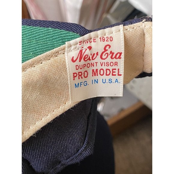 Jack Daniels New Era Hat Dupont Visor Pro Model USA Sun Visor Blue Green Bill - Picture 8 of 8
